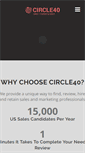 Mobile Screenshot of circle40.com